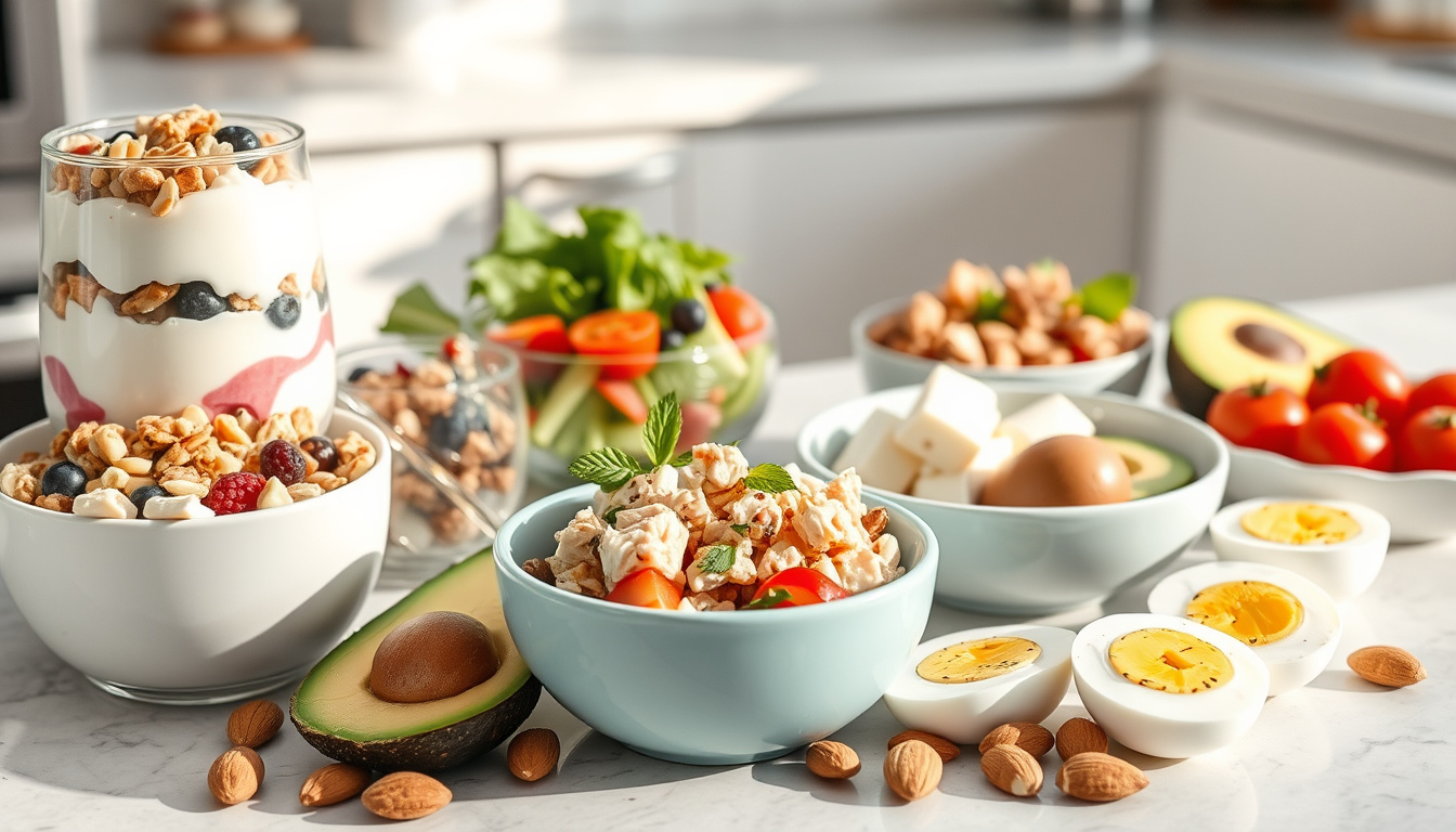 High Protein Lunch Ideas – Quick No-Cook Meals and Tips