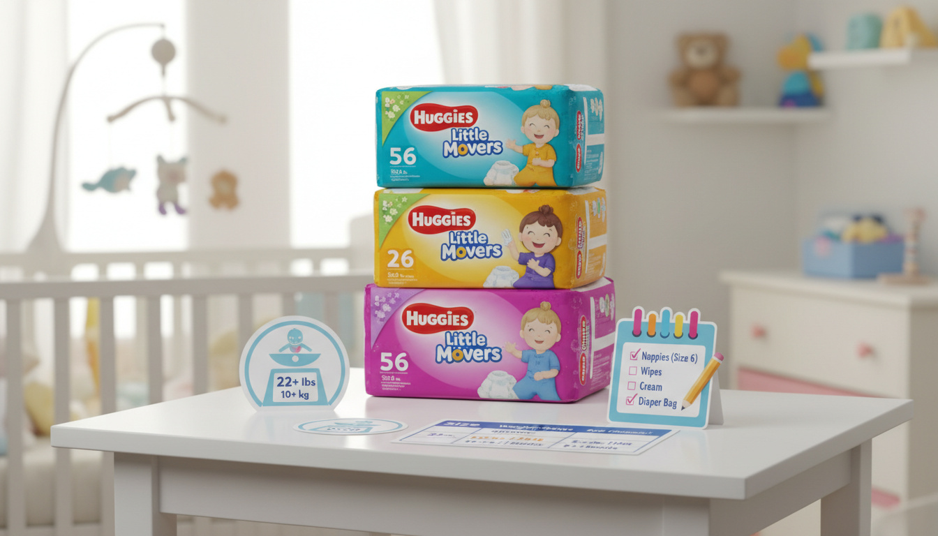 Huggies Nappies Size 6 – Weight, Age and Buying Guide