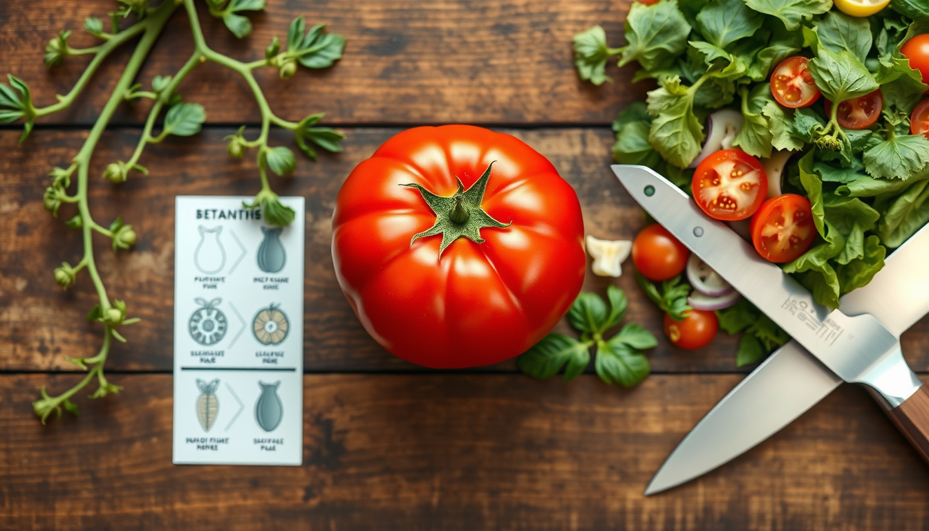 Is Tomato a Fruit or Vegetable – Botany Says Fruit, Kitchen Says Vegetable