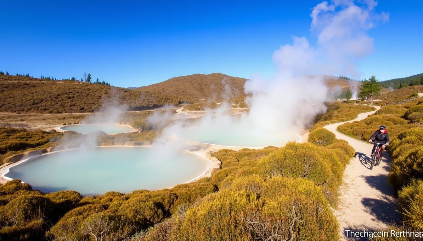Rotorua Thermal Holiday Park: Hot Pools, Biking & Trails