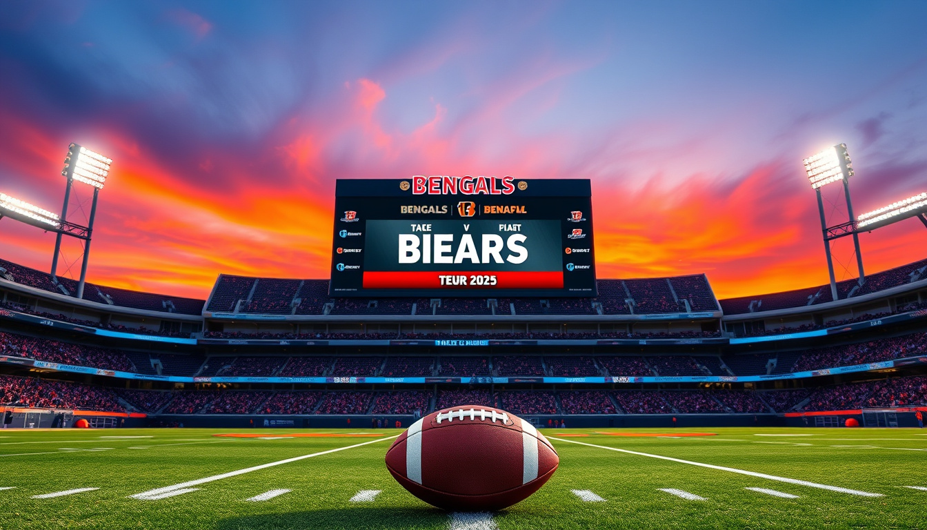 Bengals vs Chicago Bears Match Player Stats (2025) | Box Score